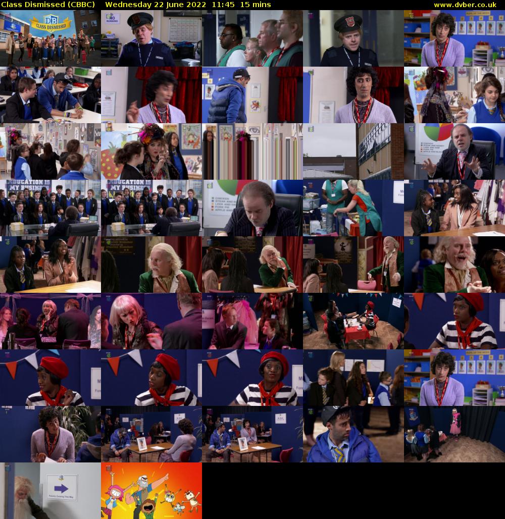 Class Dismissed (CBBC) Wednesday 22 June 2022 11:45 - 12:00