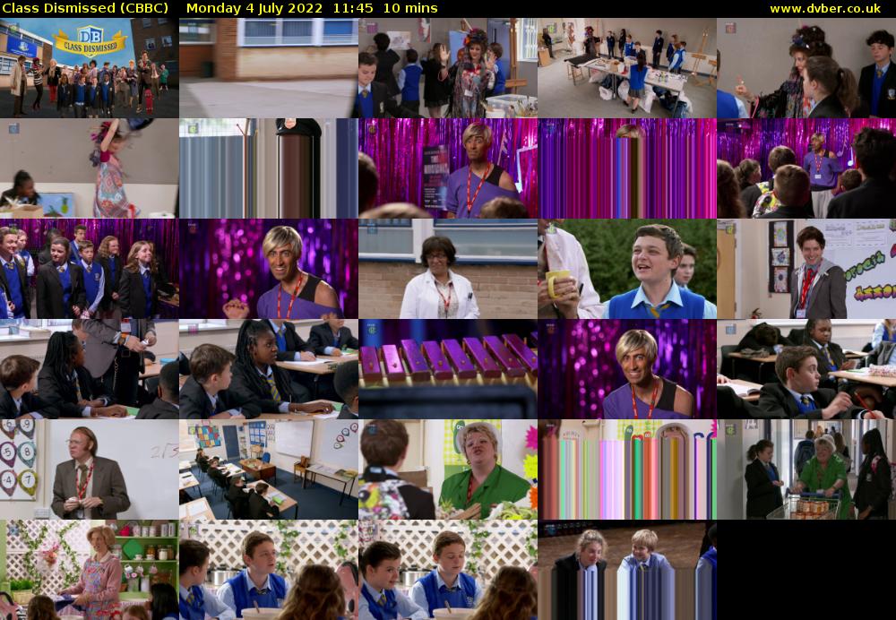 Class Dismissed (CBBC) Monday 4 July 2022 11:45 - 11:55
