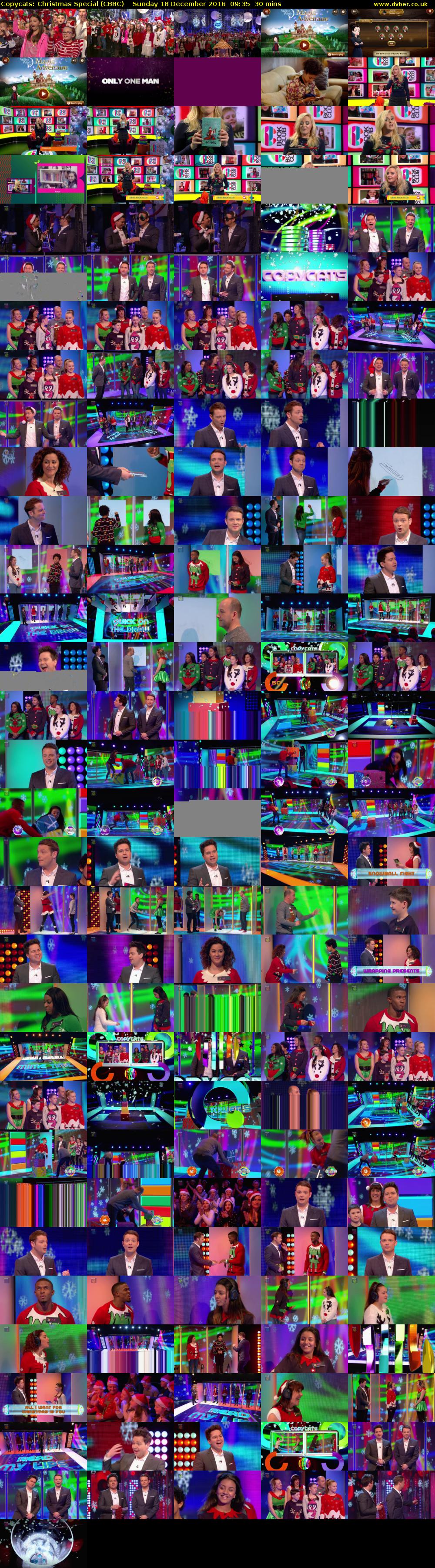 Copycats: Christmas Special (CBBC) Sunday 18 December 2016 09:35 - 10:05