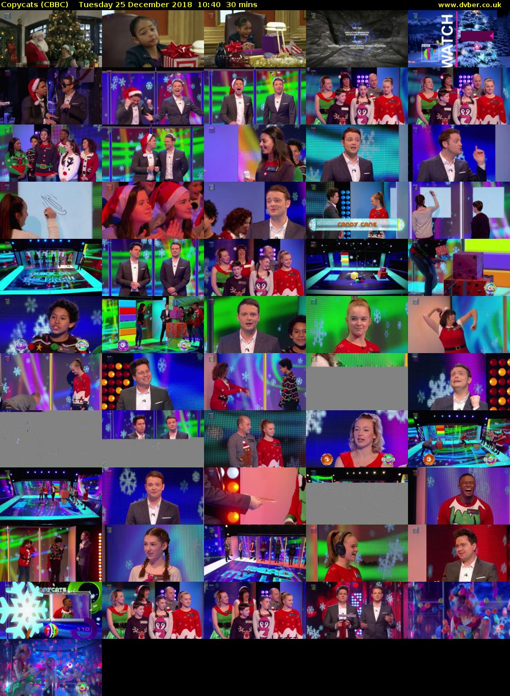 Copycats (CBBC) Tuesday 25 December 2018 10:40 - 11:10