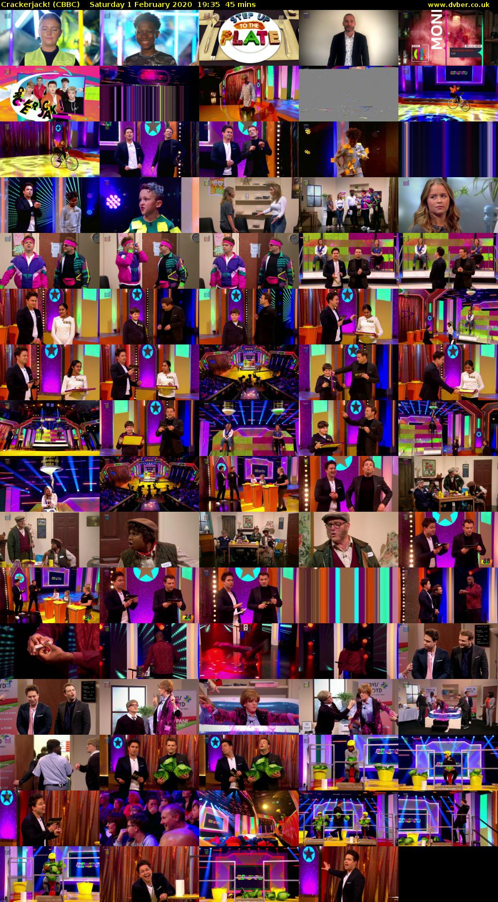 Crackerjack! (CBBC) Saturday 1 February 2020 19:35 - 20:20
