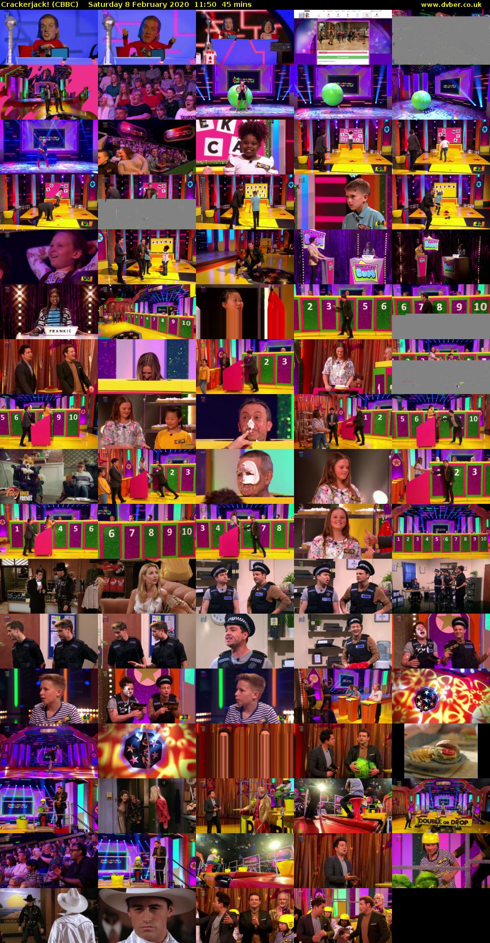 Crackerjack! (CBBC) Saturday 8 February 2020 11:50 - 12:35