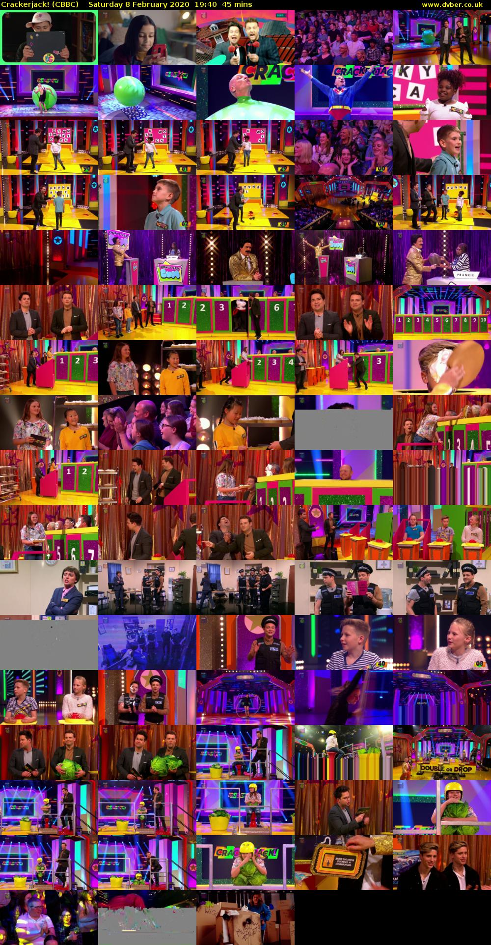 Crackerjack! (CBBC) Saturday 8 February 2020 19:40 - 20:25