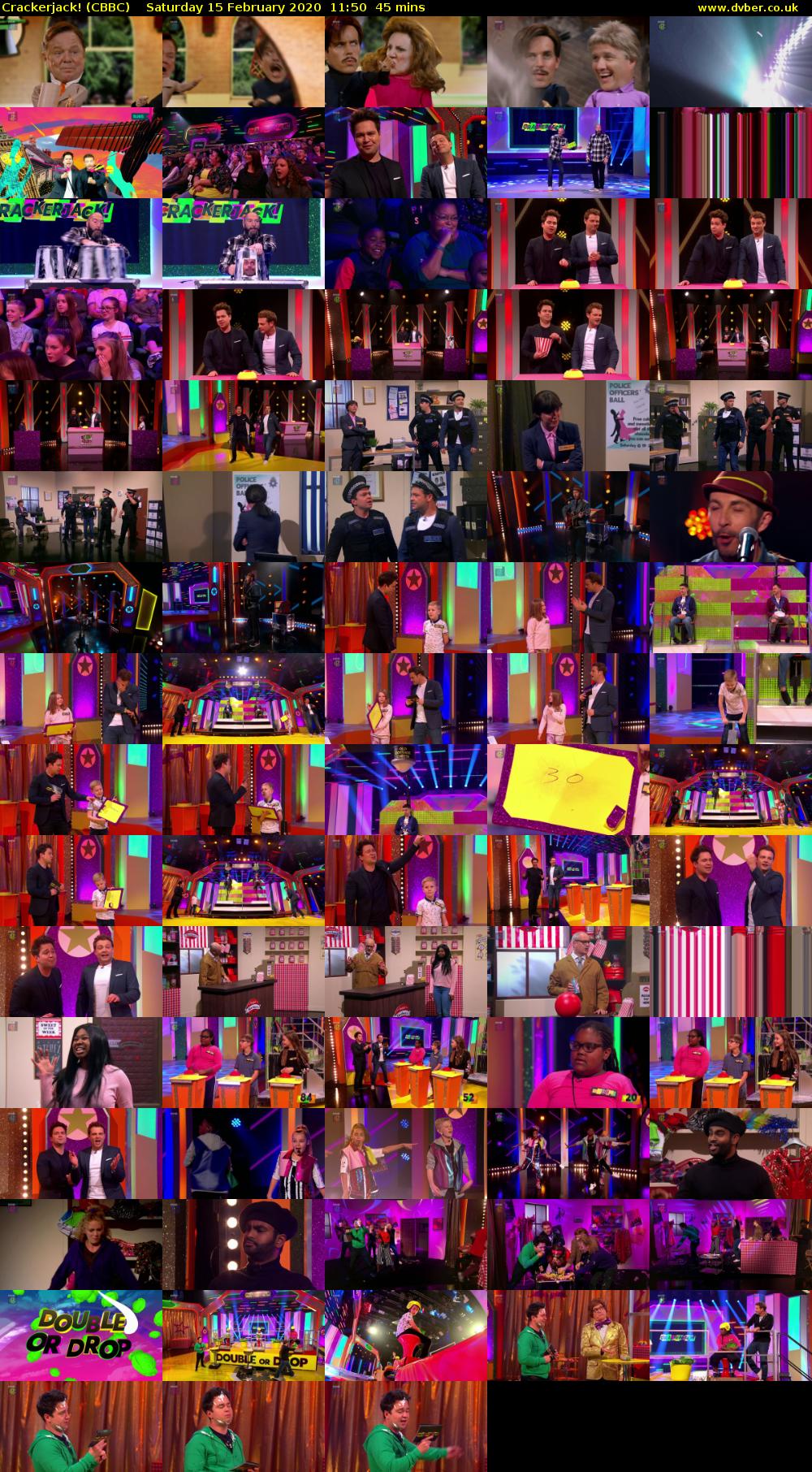 Crackerjack! (CBBC) Saturday 15 February 2020 11:50 - 12:35