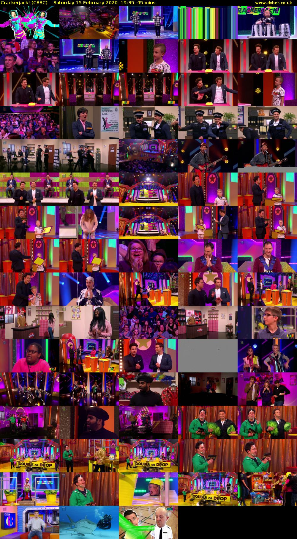 Crackerjack! (CBBC) Saturday 15 February 2020 19:35 - 20:20