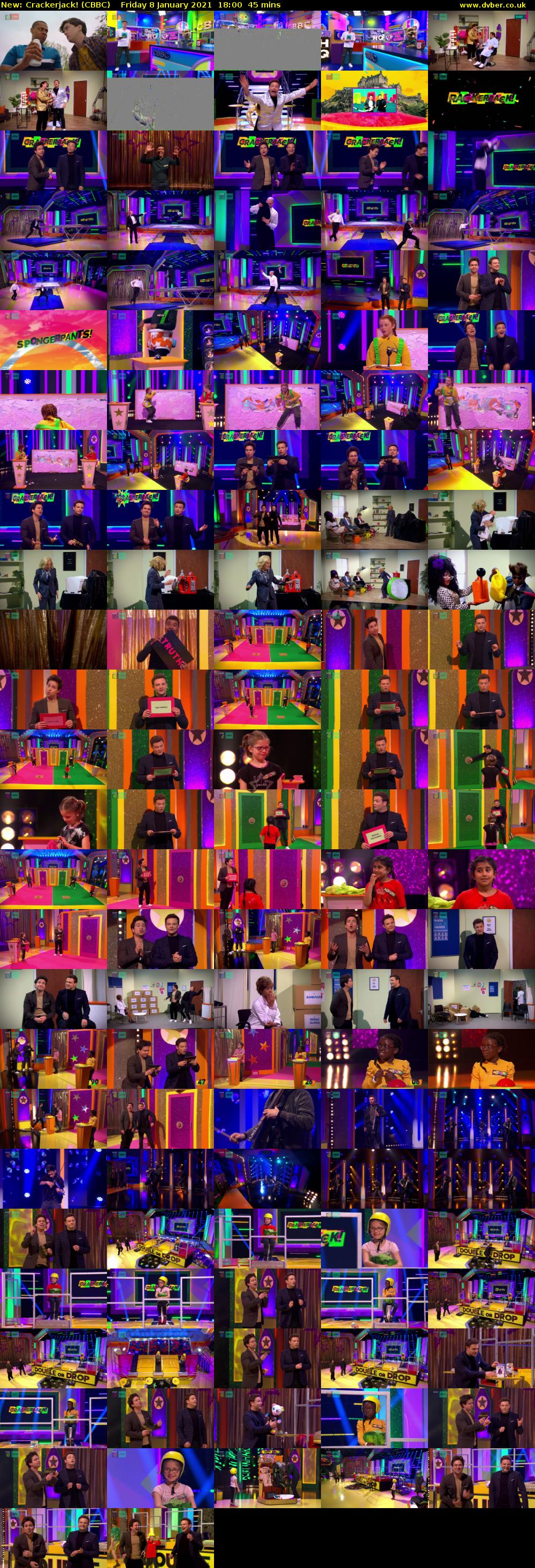 Crackerjack! (CBBC) Friday 8 January 2021 18:00 - 18:45