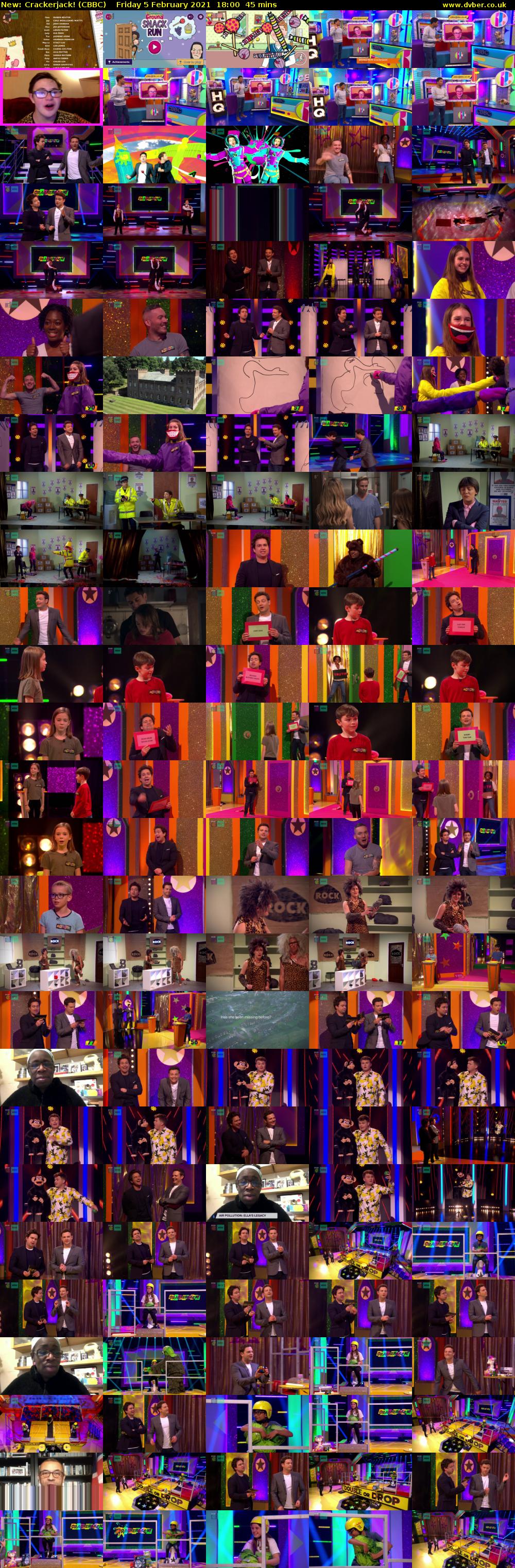 Crackerjack! (CBBC) Friday 5 February 2021 18:00 - 18:45