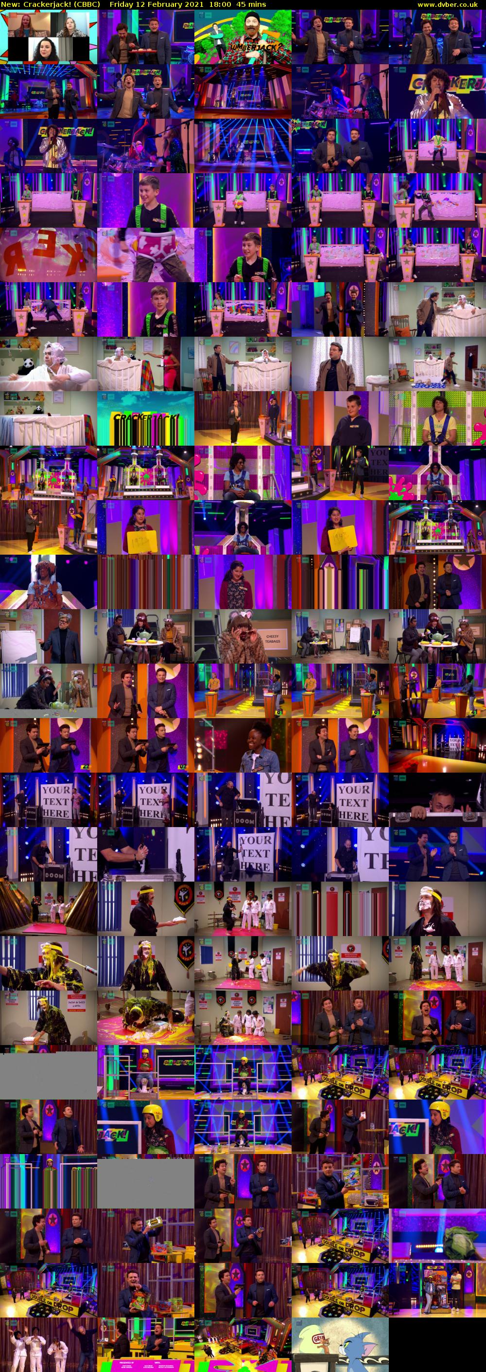 Crackerjack! (CBBC) Friday 12 February 2021 18:00 - 18:45