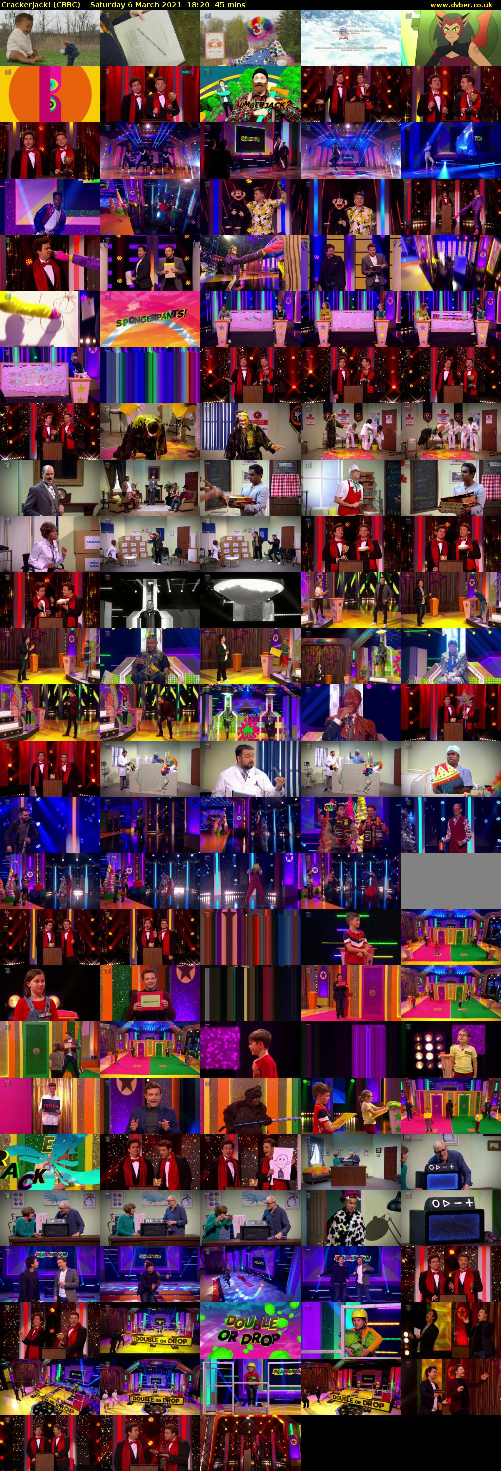 Crackerjack! (CBBC) Saturday 6 March 2021 18:20 - 19:05