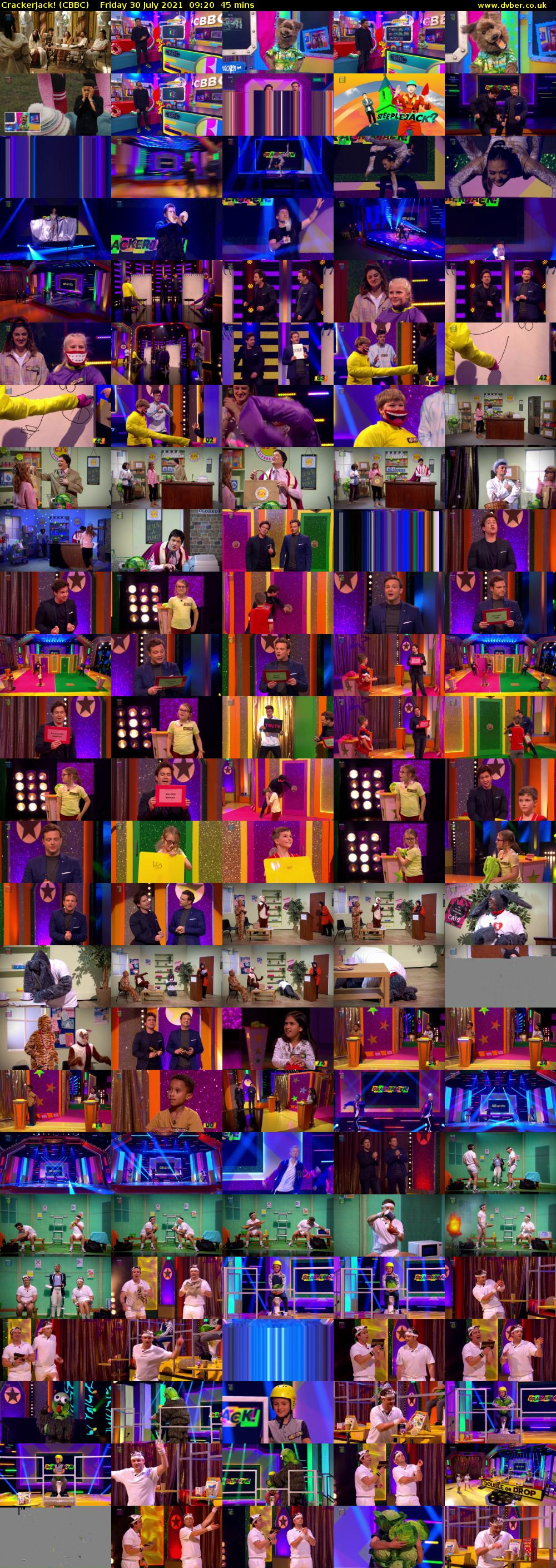 Crackerjack! (CBBC) Friday 30 July 2021 09:20 - 10:05