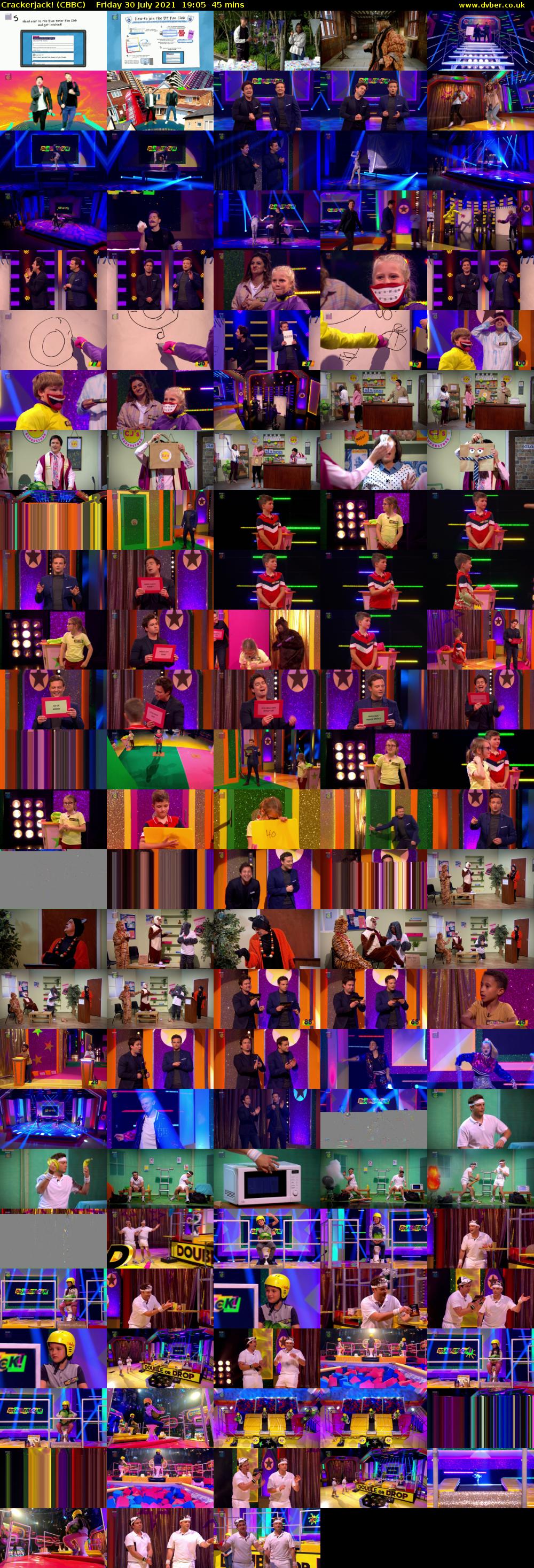 Crackerjack! (CBBC) Friday 30 July 2021 19:05 - 19:50