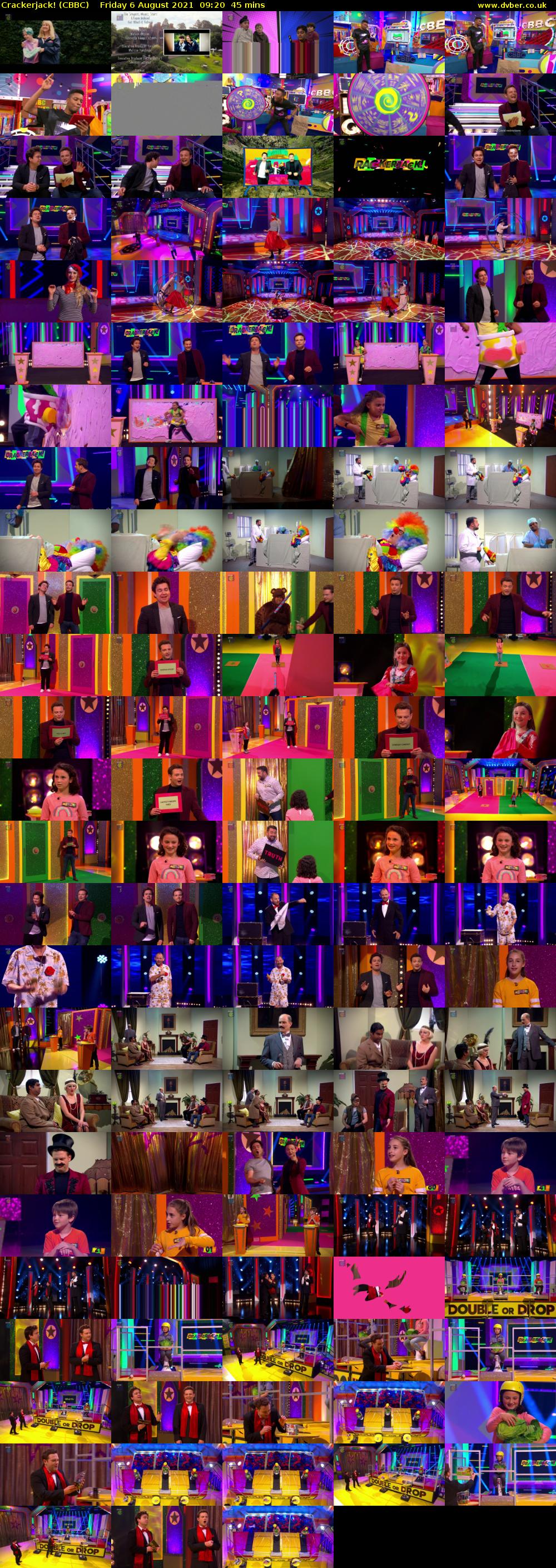 Crackerjack! (CBBC) Friday 6 August 2021 09:20 - 10:05