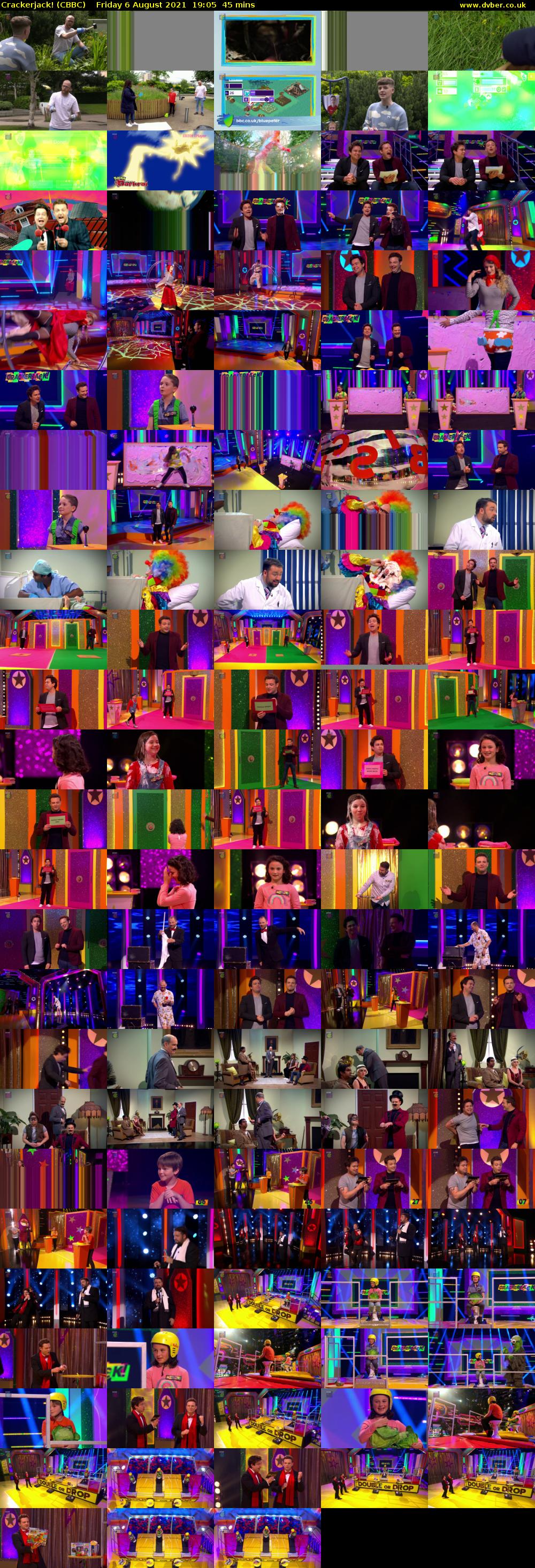 Crackerjack! (CBBC) Friday 6 August 2021 19:05 - 19:50