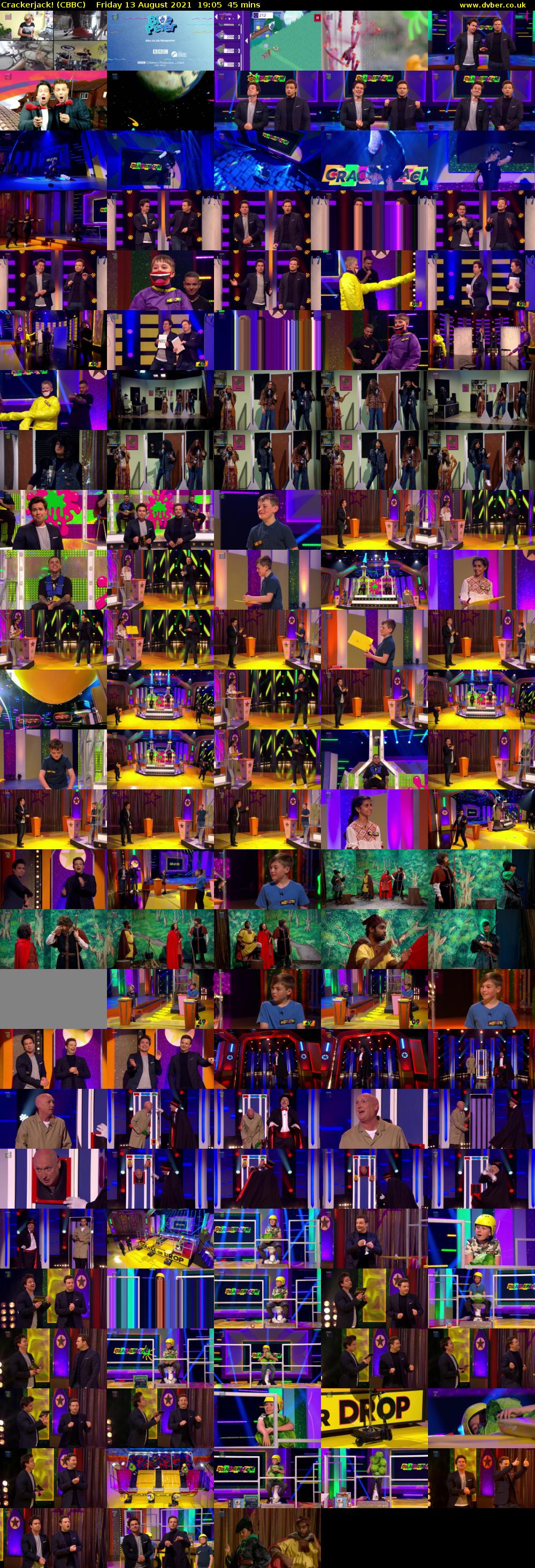 Crackerjack! (CBBC) Friday 13 August 2021 19:05 - 19:50