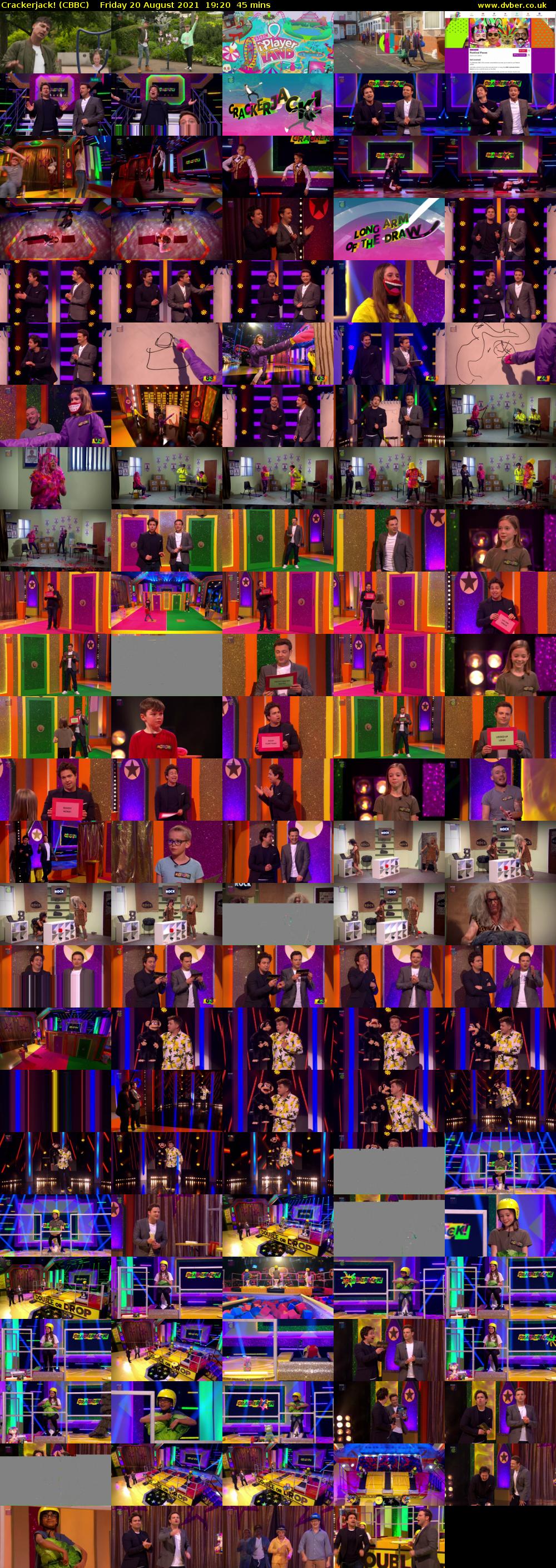 Crackerjack! (CBBC) Friday 20 August 2021 19:20 - 20:05