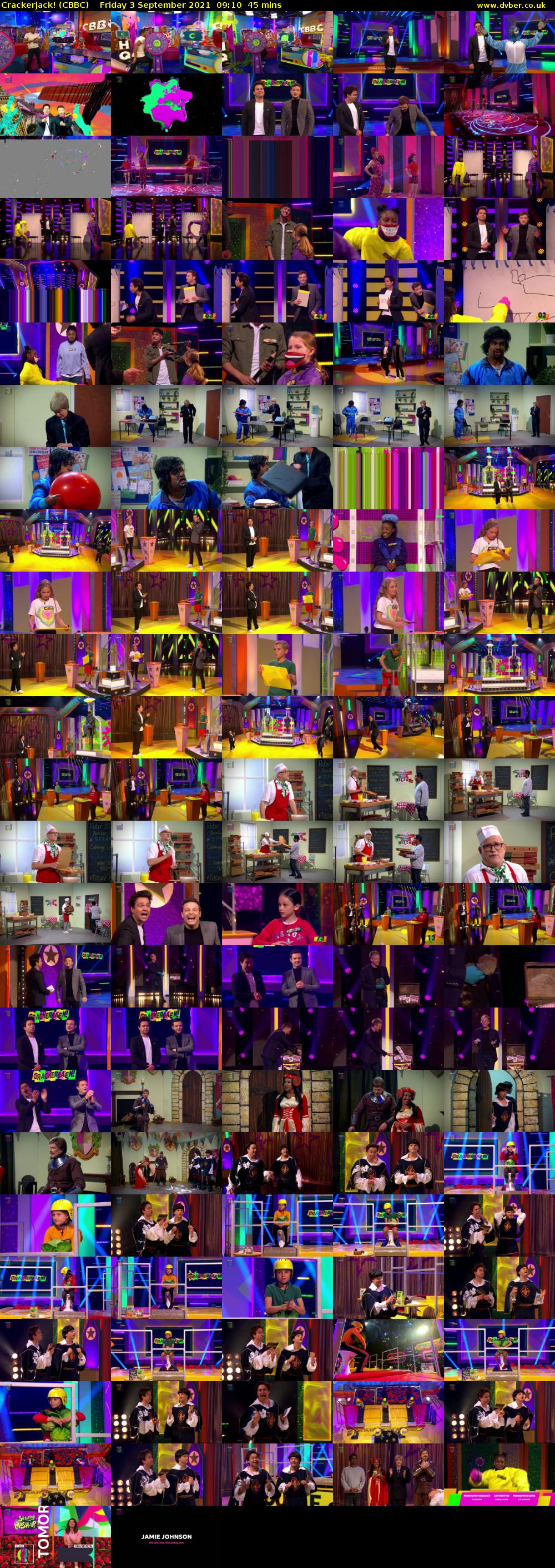 Crackerjack! (CBBC) Friday 3 September 2021 09:10 - 09:55