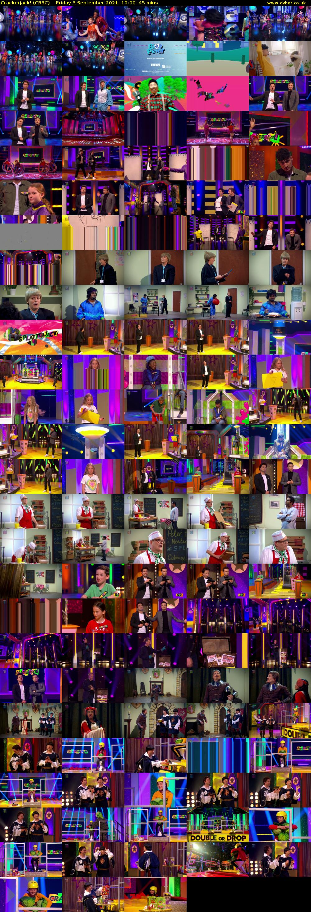 Crackerjack! (CBBC) Friday 3 September 2021 19:00 - 19:45