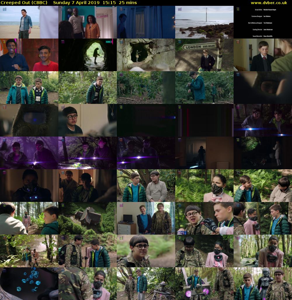 Creeped Out (CBBC) Sunday 7 April 2019 15:15 - 15:40