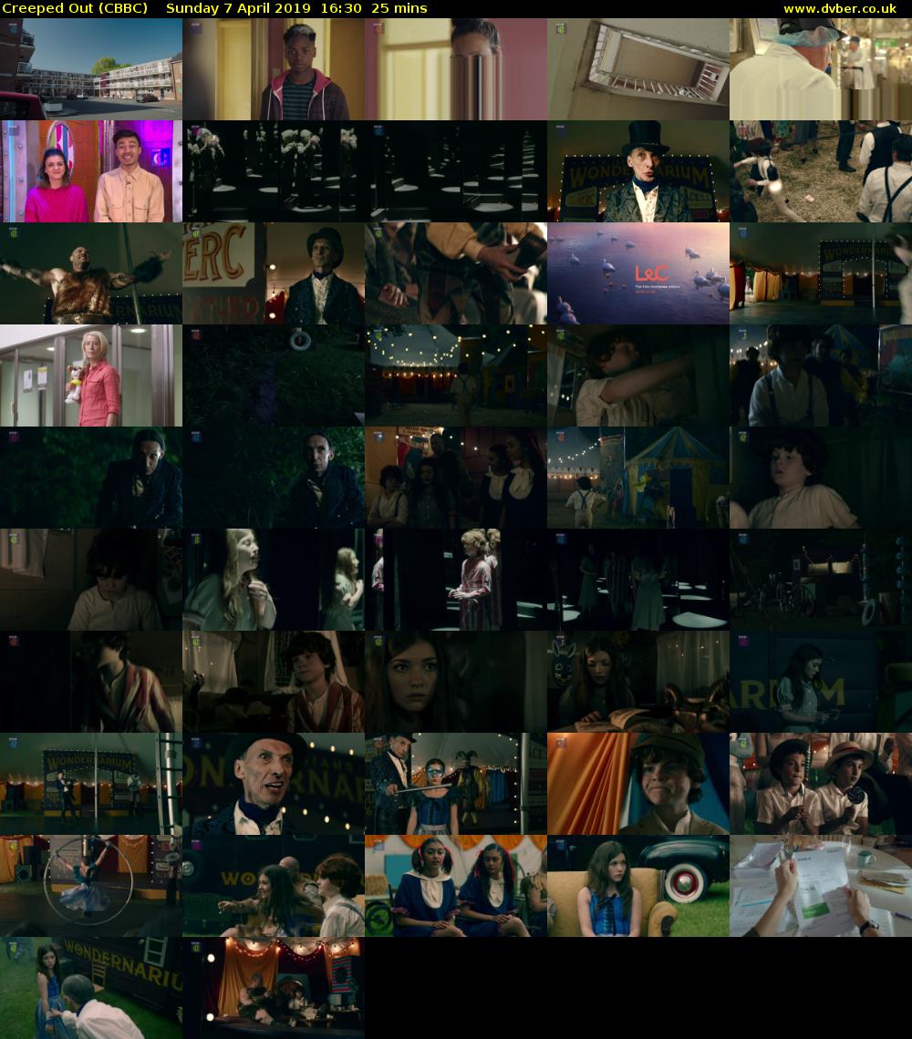 Creeped Out (CBBC) Sunday 7 April 2019 16:30 - 16:55