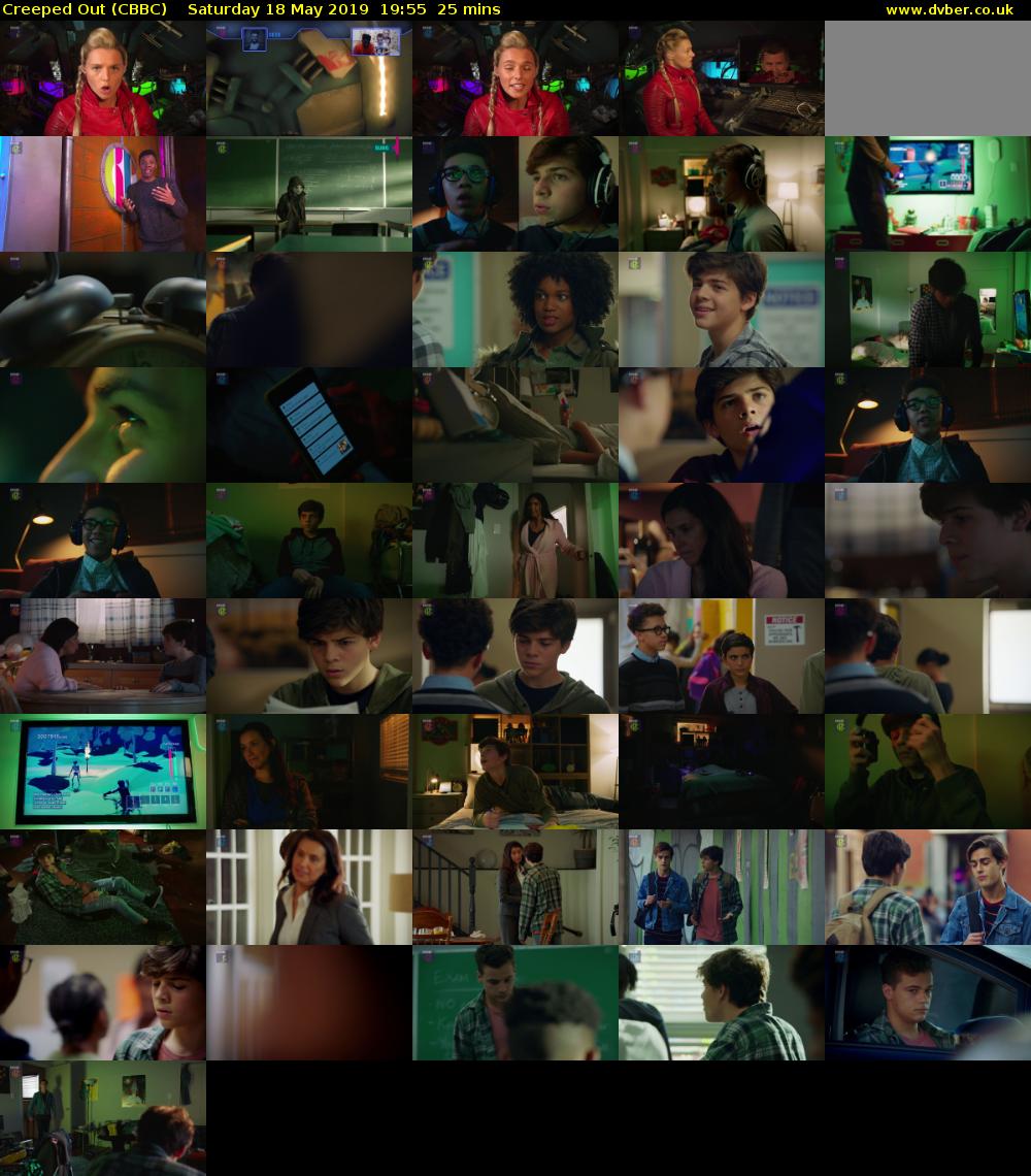 Creeped Out (CBBC) Saturday 18 May 2019 19:55 - 20:20