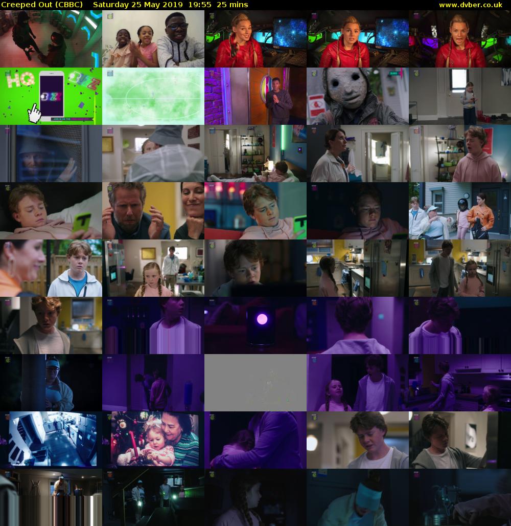 Creeped Out (CBBC) Saturday 25 May 2019 19:55 - 20:20