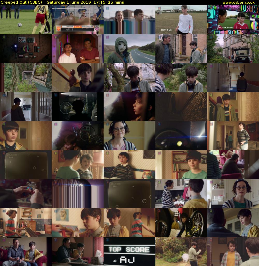 Creeped Out (CBBC) Saturday 1 June 2019 17:15 - 17:40