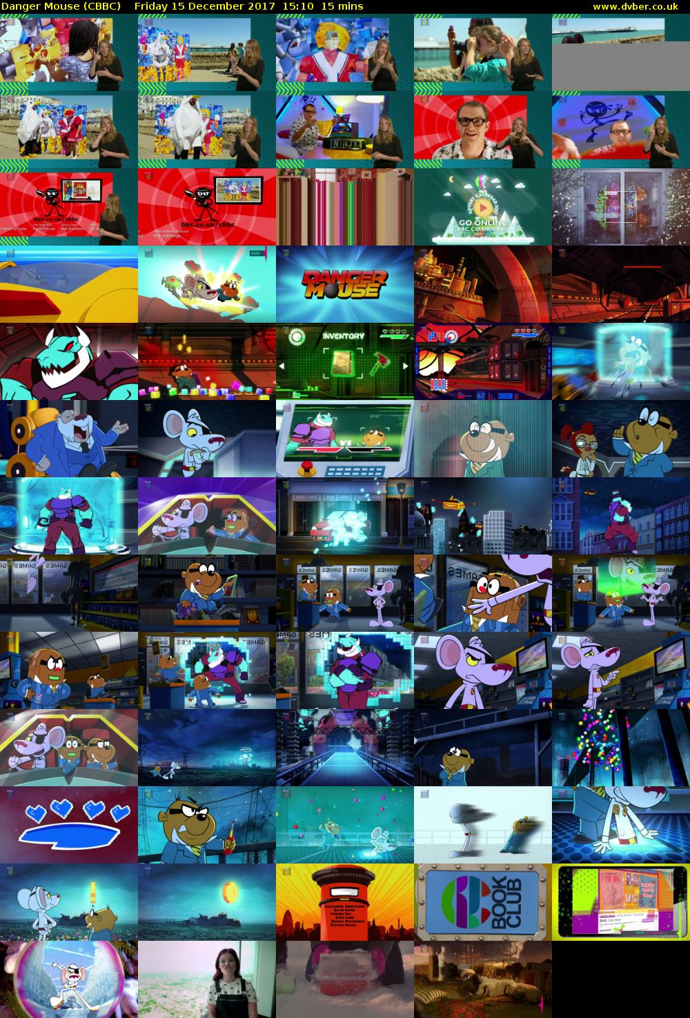 Danger Mouse (CBBC) Friday 15 December 2017 15:10 - 15:25
