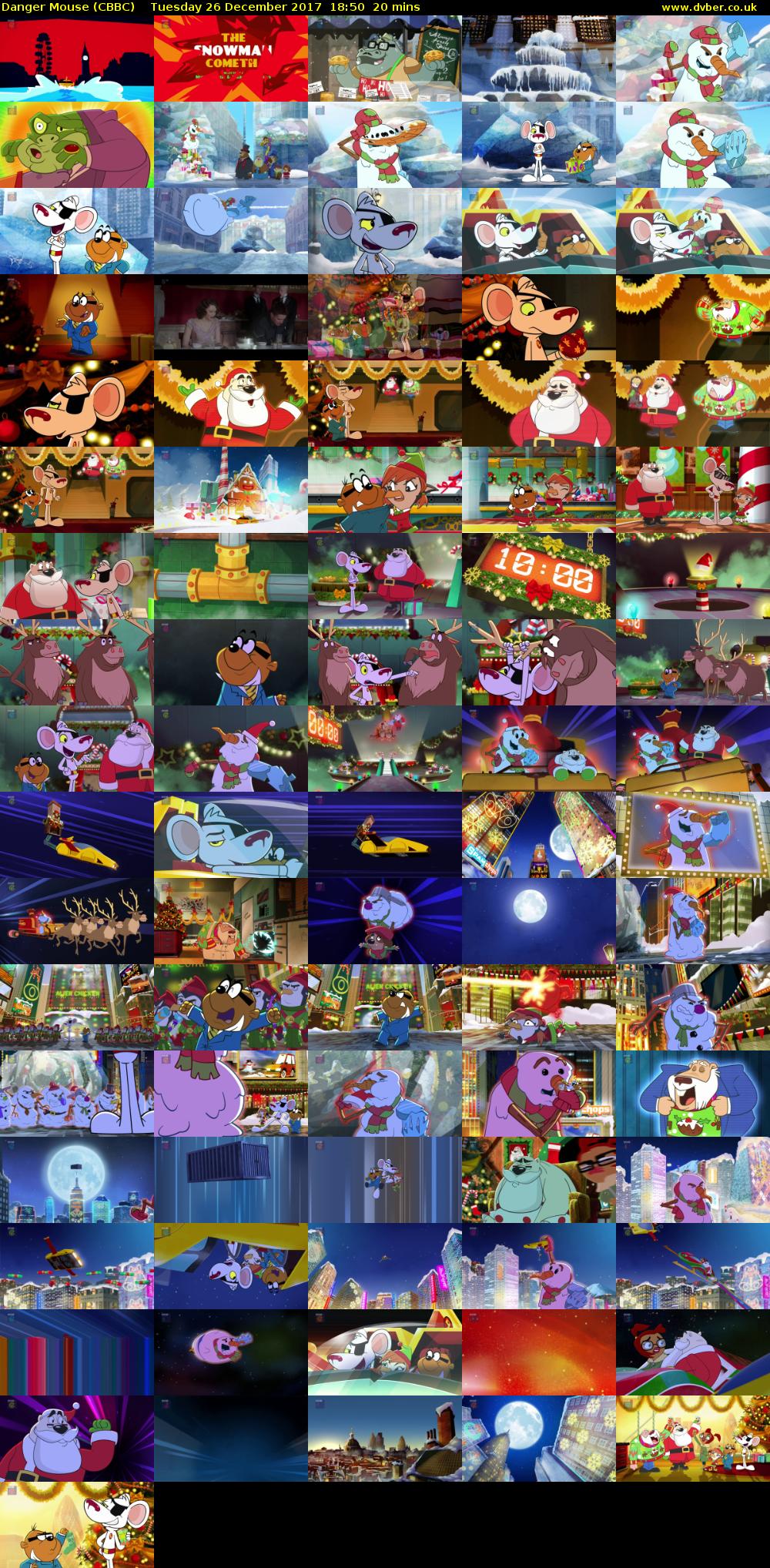 Danger Mouse (CBBC) Tuesday 26 December 2017 18:50 - 19:10