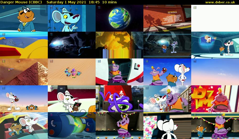 Danger Mouse (CBBC) Saturday 1 May 2021 18:45 - 18:55