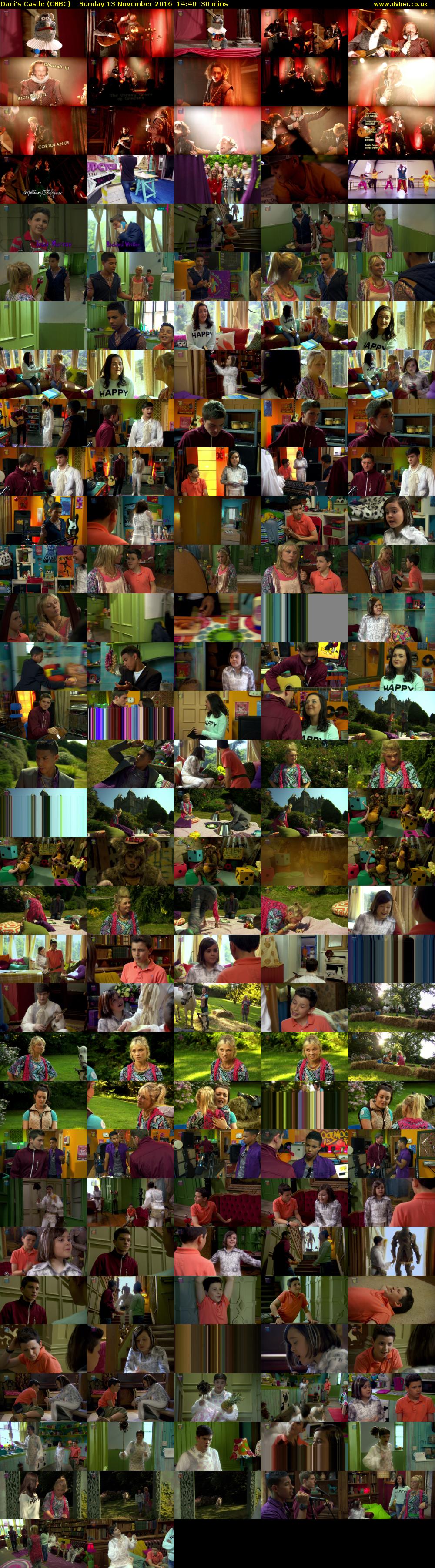Dani's Castle (CBBC) Sunday 13 November 2016 14:40 - 15:10