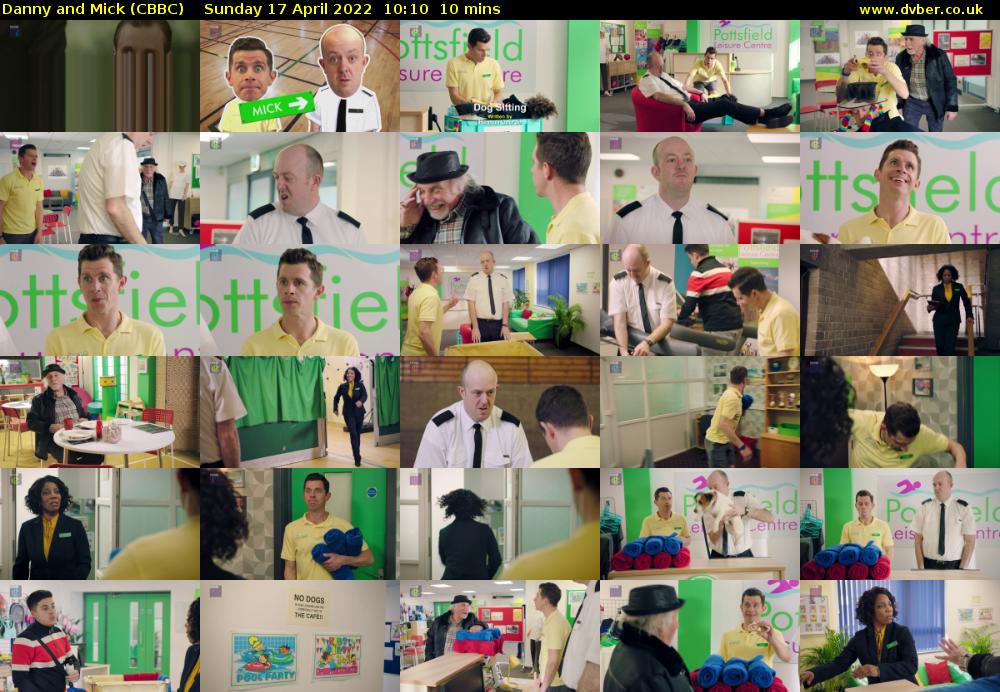 Danny and Mick (CBBC) Sunday 17 April 2022 10:10 - 10:20