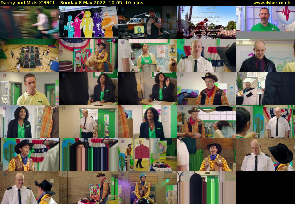 Danny and Mick (CBBC) Sunday 8 May 2022 10:05 - 10:15