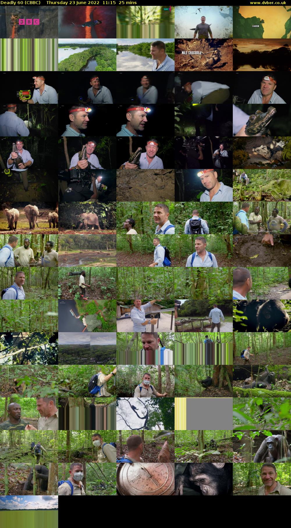Deadly 60 (CBBC) Thursday 23 June 2022 11:15 - 11:40