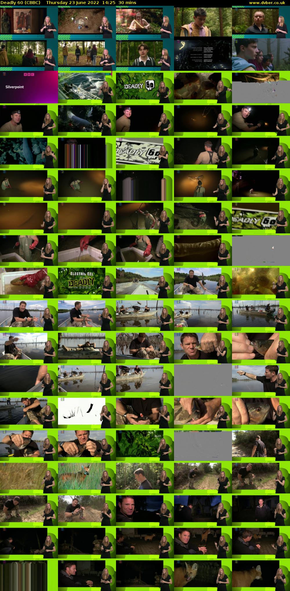 Deadly 60 (CBBC) Thursday 23 June 2022 14:25 - 14:55