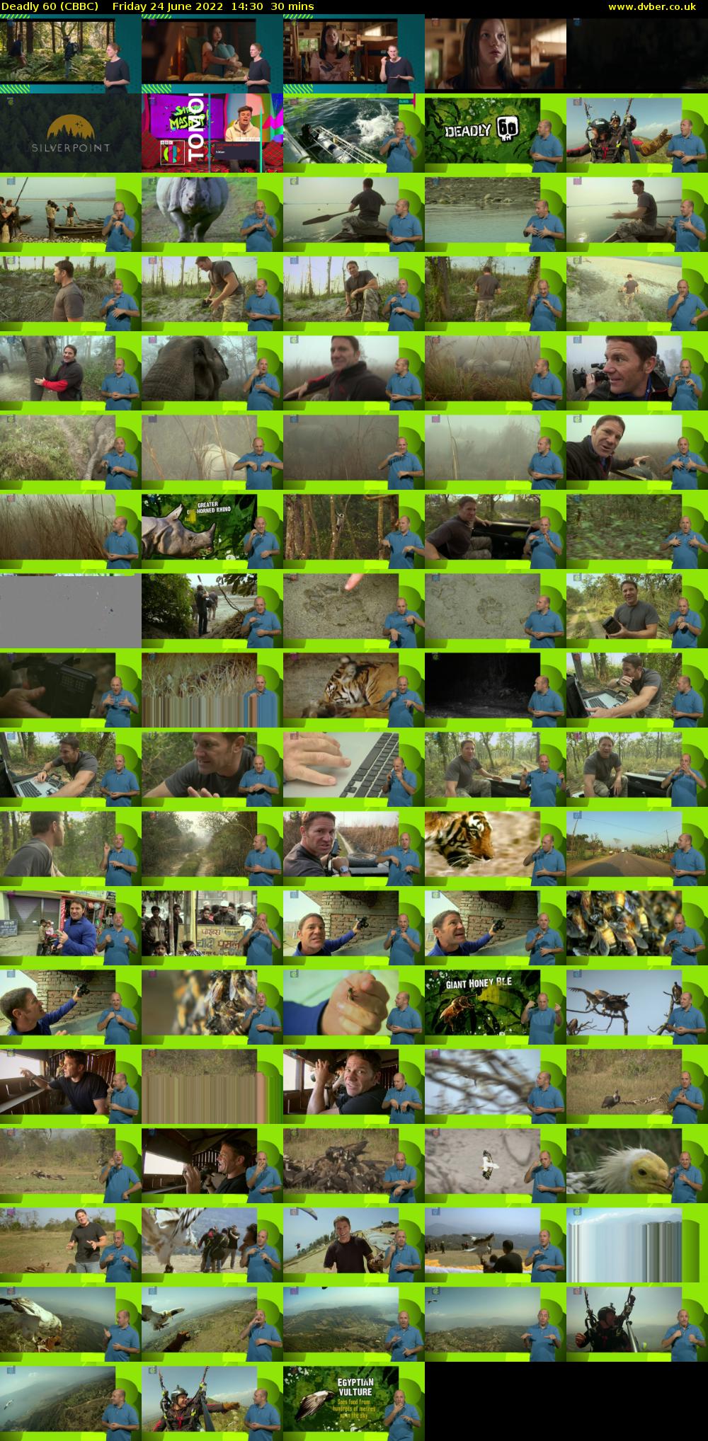 Deadly 60 (CBBC) Friday 24 June 2022 14:30 - 15:00