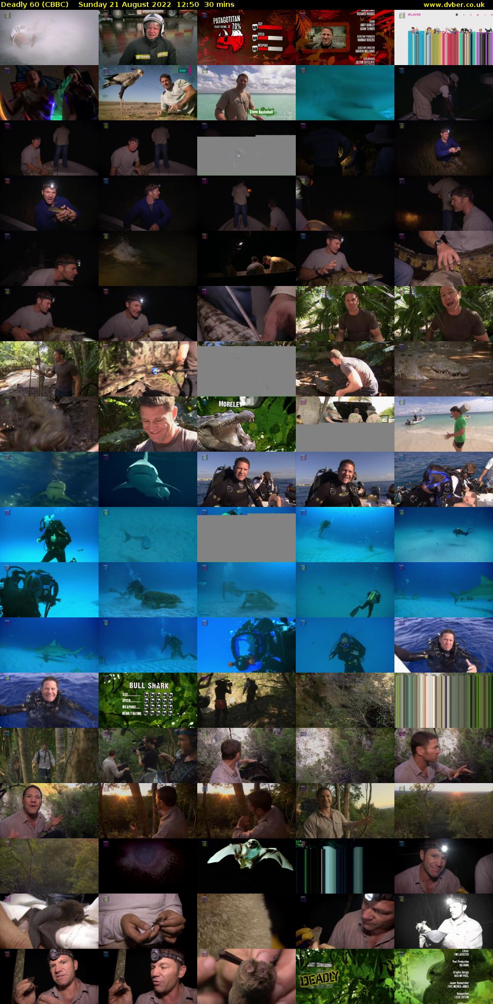 Deadly 60 (CBBC) Sunday 21 August 2022 12:50 - 13:20