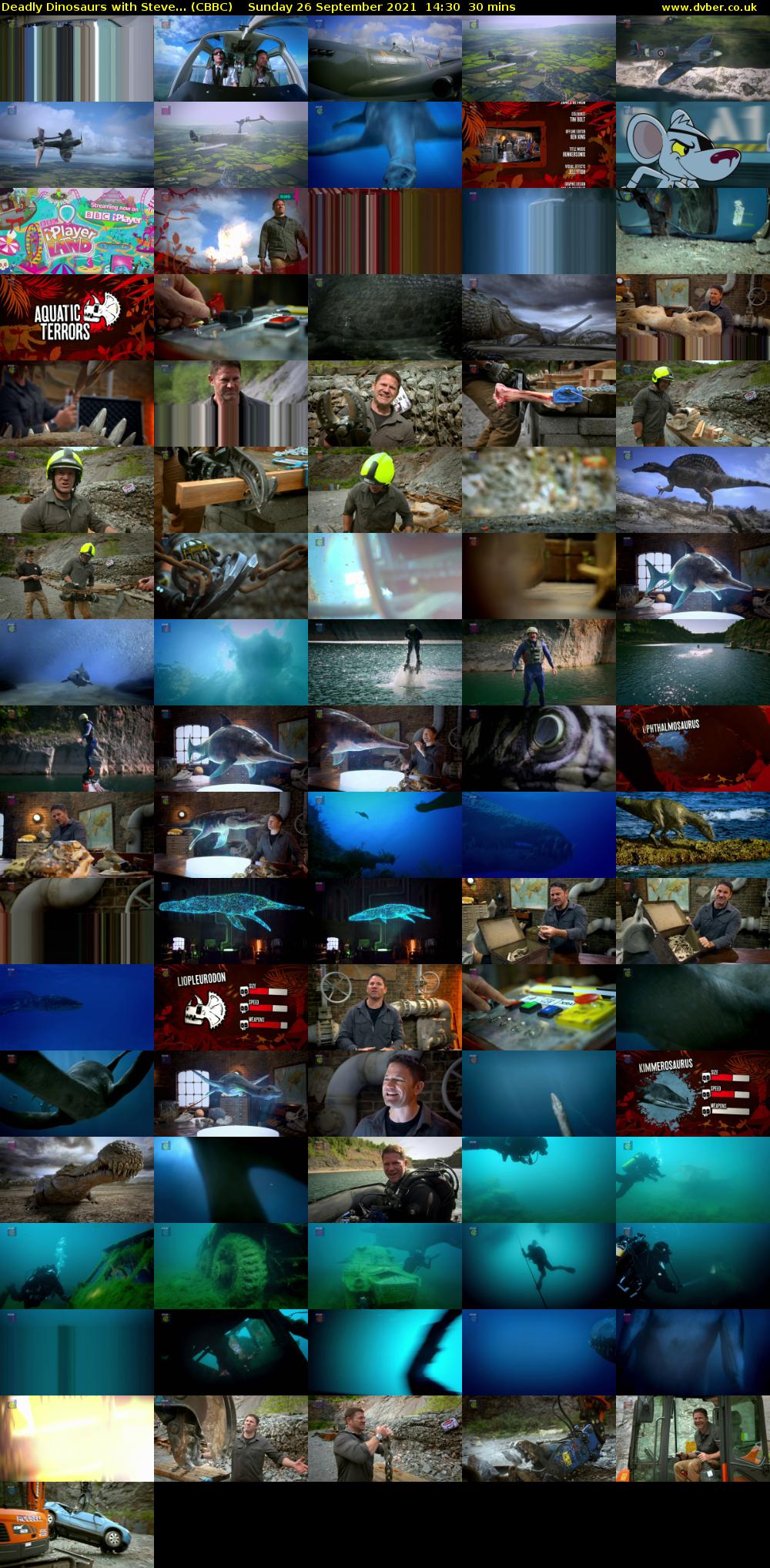 Deadly Dinosaurs with Steve... (CBBC) Sunday 26 September 2021 14:30 - 15:00