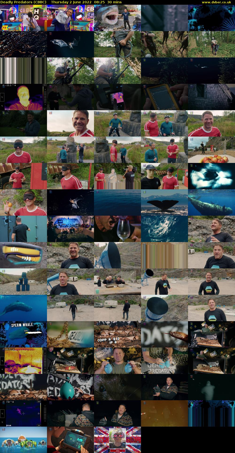 Deadly Predators (CBBC) Thursday 2 June 2022 08:25 - 08:55