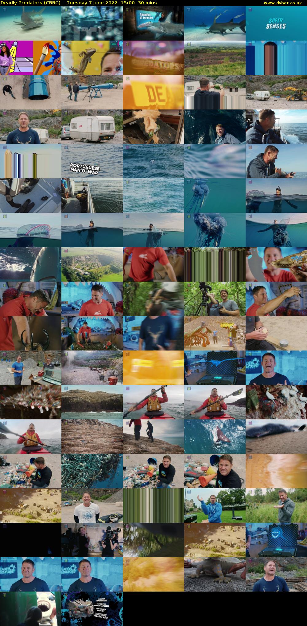 Deadly Predators (CBBC) Tuesday 7 June 2022 15:00 - 15:30