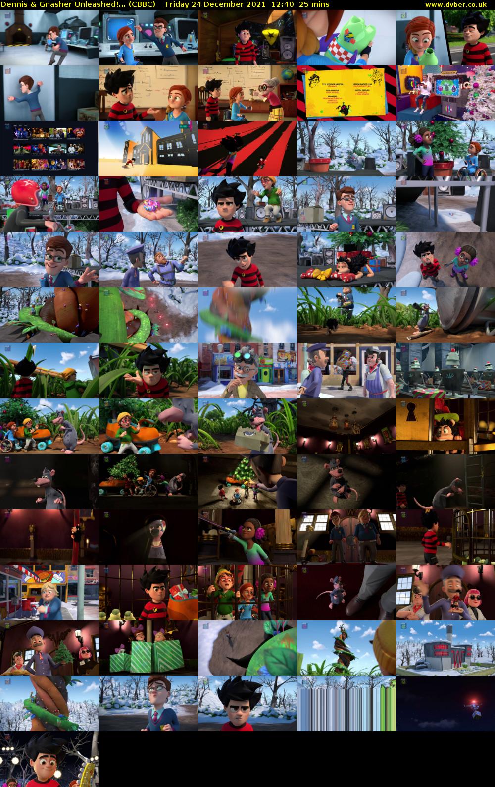 Dennis & Gnasher Unleashed!... (CBBC) Friday 24 December 2021 12:40 - 13:05