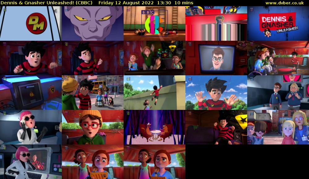 Dennis & Gnasher Unleashed! (CBBC) Friday 12 August 2022 13:30 - 13:40