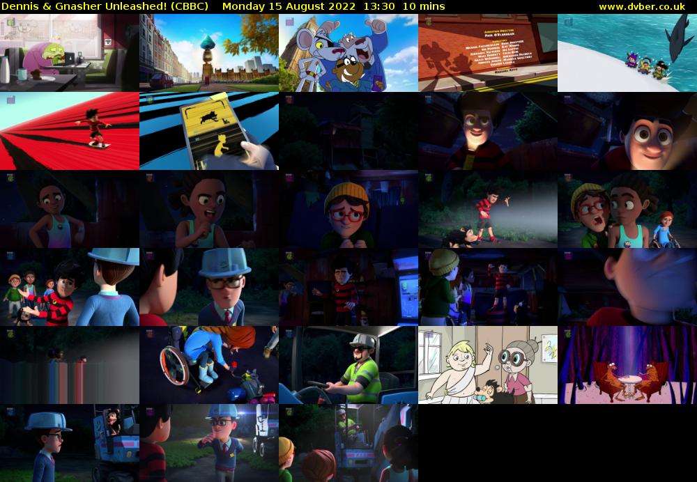 Dennis & Gnasher Unleashed! (CBBC) Monday 15 August 2022 13:30 - 13:40