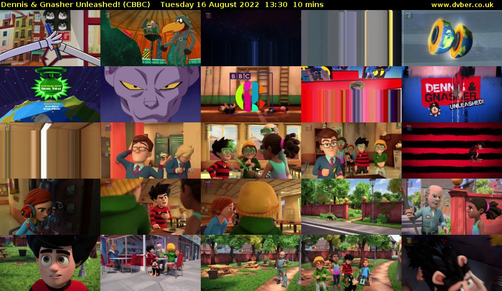 Dennis & Gnasher Unleashed! (CBBC) Tuesday 16 August 2022 13:30 - 13:40