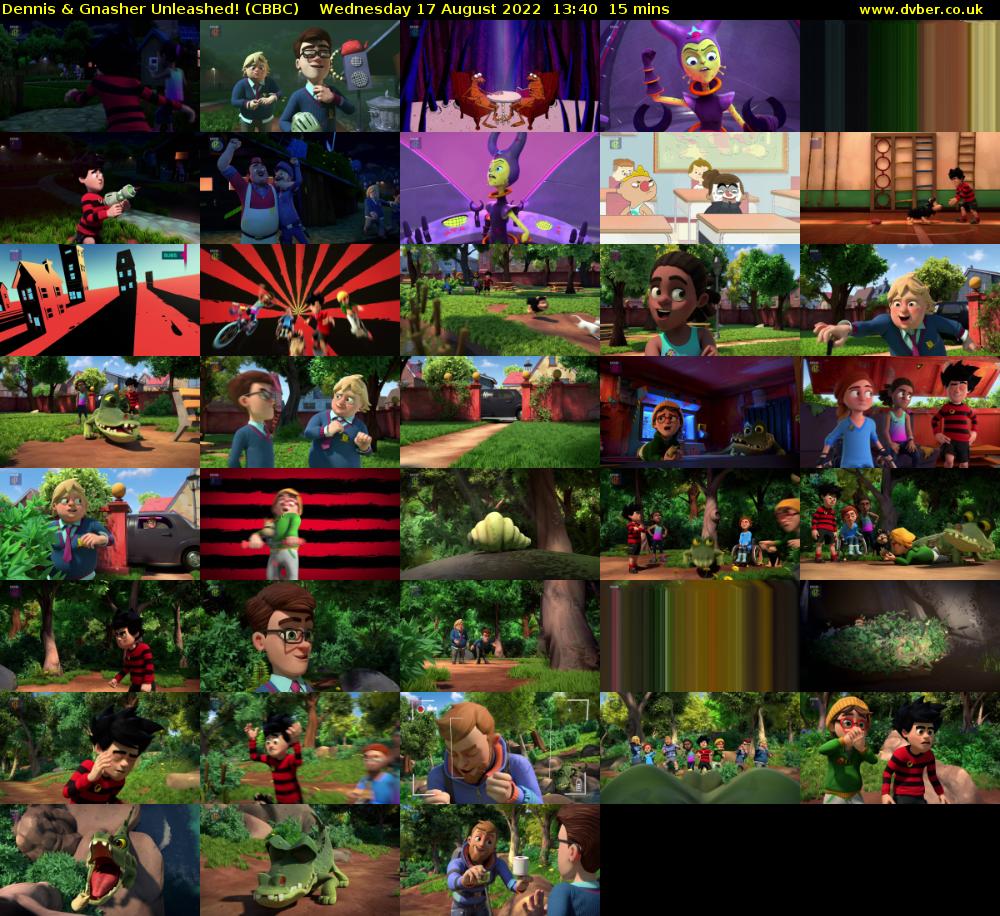 Dennis & Gnasher Unleashed! (CBBC) Wednesday 17 August 2022 13:40 - 13:55