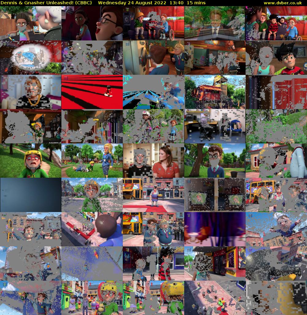 Dennis & Gnasher Unleashed! (CBBC) Wednesday 24 August 2022 13:40 - 13:55