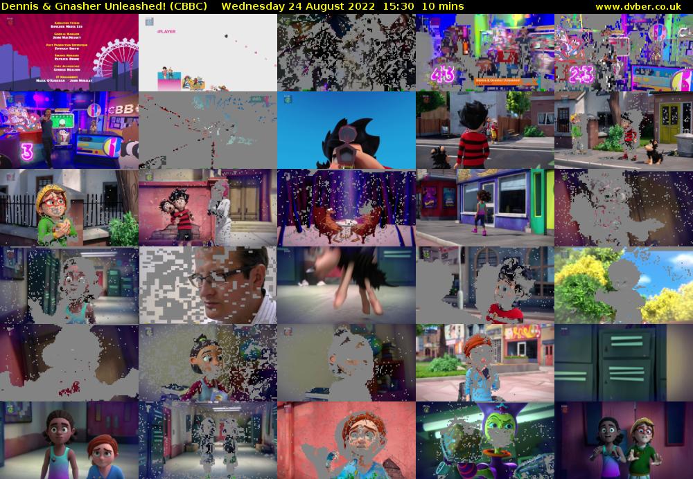 Dennis & Gnasher Unleashed! (CBBC) Wednesday 24 August 2022 15:30 - 15:40