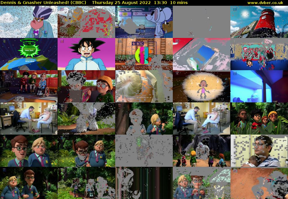 Dennis & Gnasher Unleashed! (CBBC) Thursday 25 August 2022 13:30 - 13:40