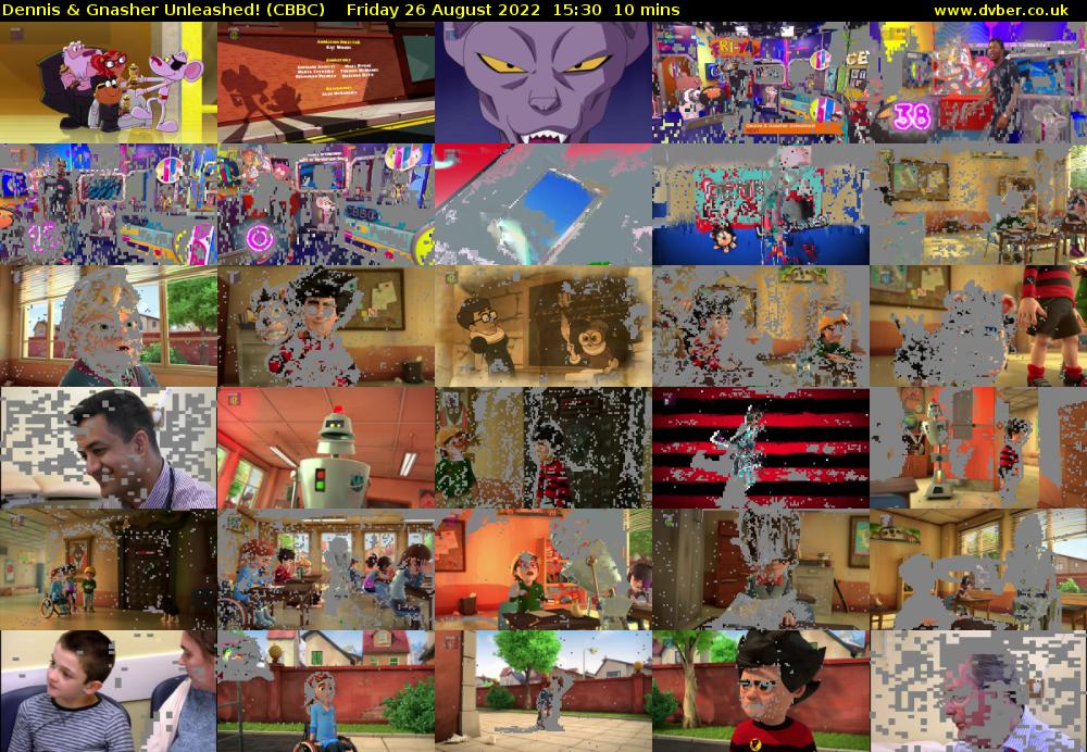 Dennis & Gnasher Unleashed! (CBBC) Friday 26 August 2022 15:30 - 15:40