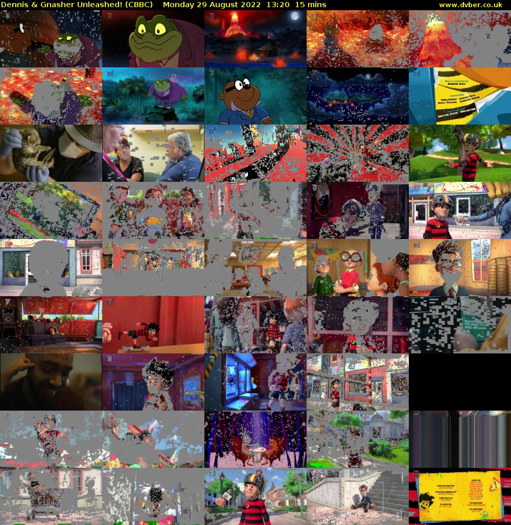 Dennis & Gnasher Unleashed! (CBBC) Monday 29 August 2022 13:20 - 13:35
