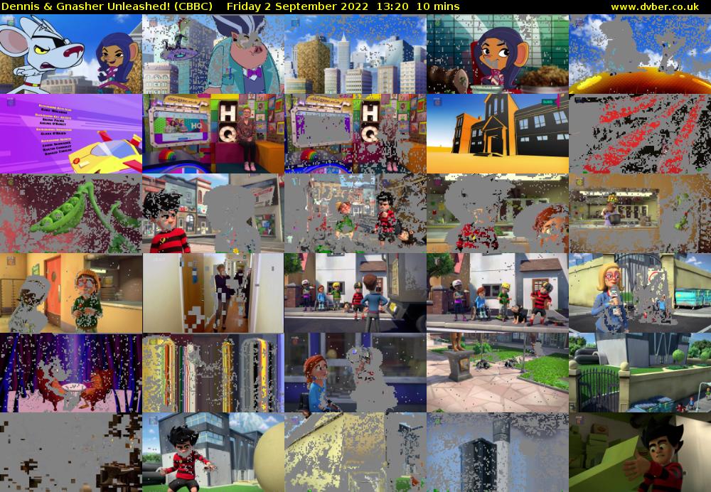 Dennis & Gnasher Unleashed! (CBBC) Friday 2 September 2022 13:20 - 13:30